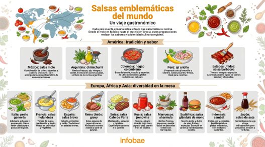 Las salsas más icónicas del mundo: una exploración global de sabores