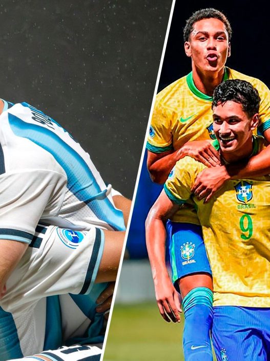 Argentina y Brasil se enfrentarán en la lucha por la semifinal del Sudamericano Sub 17