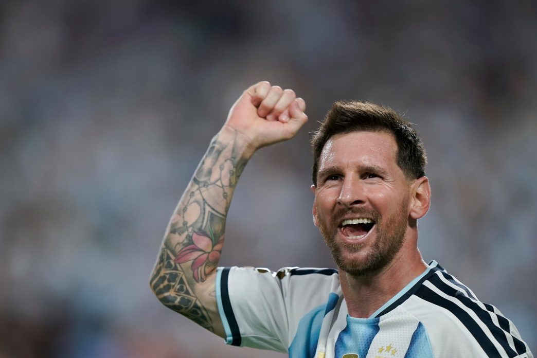 Messi Brilliants in World Cup Debut, Sets New Records