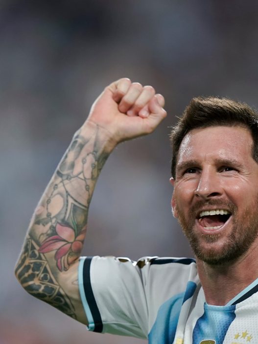 Messi Brilliants in World Cup Debut, Sets New Records
