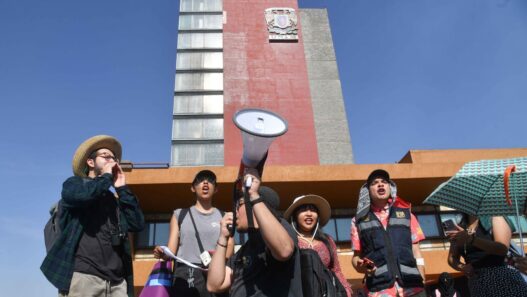 Manifestaciones y bloqueos en la CDMX por aspirantes a la UNAM