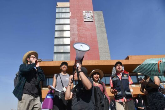 Manifestaciones y bloqueos en la CDMX por aspirantes a la UNAM