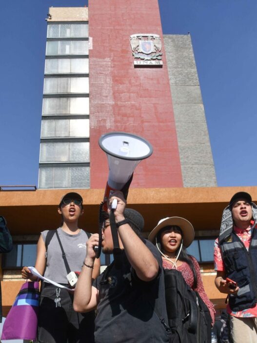Manifestaciones y bloqueos en la CDMX por aspirantes a la UNAM