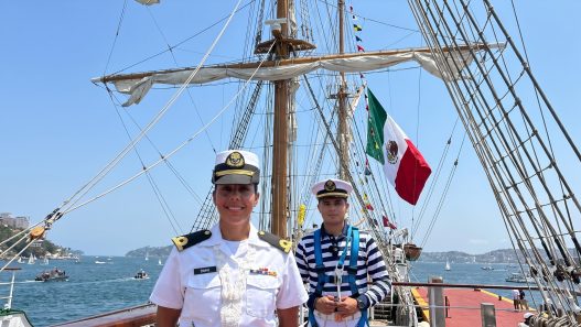 144 Guardiamarinas inician su crucero de formación tras el accidente del Buque Cuauhtémoc