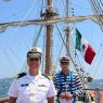 144 Guardiamarinas inician su crucero de formación tras el accidente del Buque Cuauhtémoc