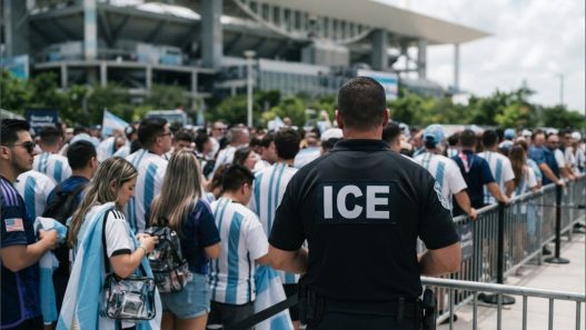 Operativos de ICE y el partido de Argentina en Miami durante el Mundial 2026