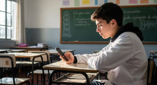 Regulación del uso de celulares en escuelas secundarias de Mar del Plata
