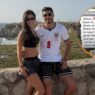 Reacción de Daniela Basso ante críticas por la camiseta de Inglaterra de Raúl Jiménez
