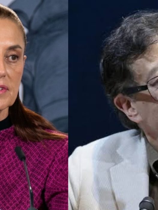Claudia Sheinbaum Responds to Gustavo Petro's Warning about the Far Right