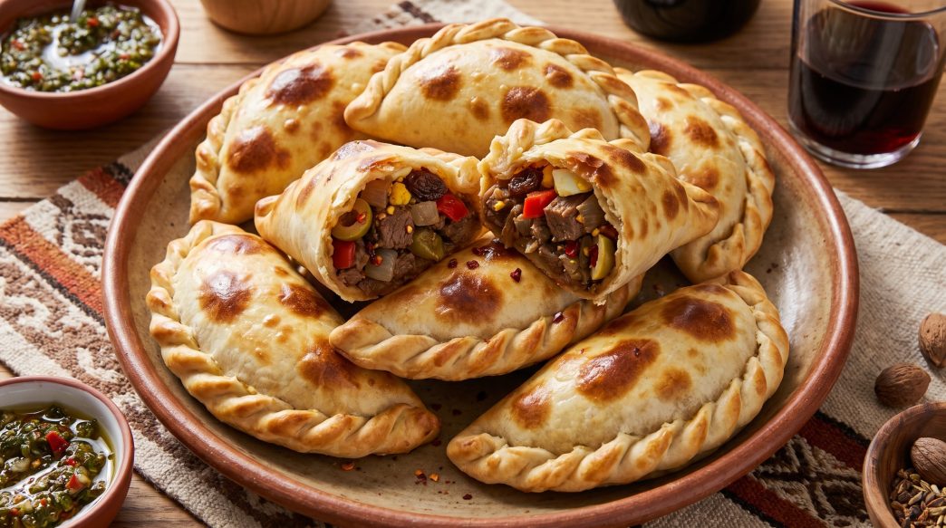 Empanadas de carne cortada a cuchillo con picante: una receta familiar