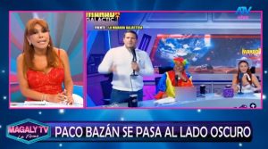 Magaly Medina reprocha a Paco Bazán tras su intento de participación en su programa