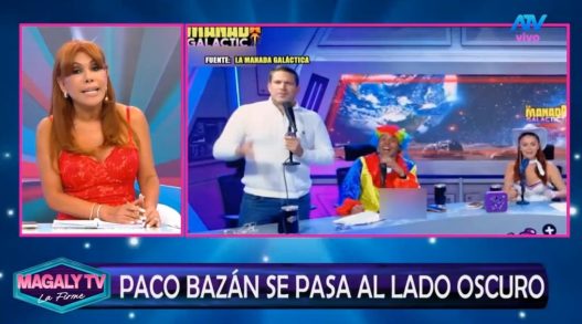 Magaly Medina reprocha a Paco Bazán tras su intento de participación en su programa