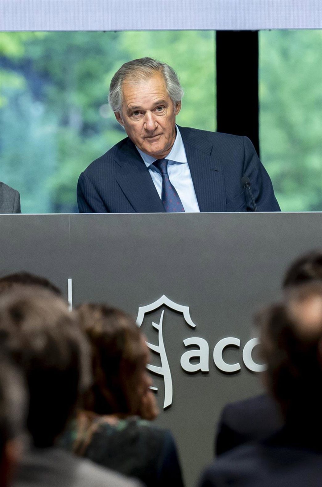 José Manuel Entrecanales declara en el Palacio de Justicia por incomparecencia en el Parlamento de Navarra