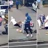 Hombre arrojó un contenedor de basura a una mujer de 90 años en Brooklyn y se dio a la fuga