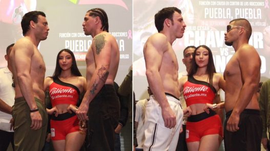 Julio César Chávez Jr. y Omar Chávez listos para el desafío en Puebla