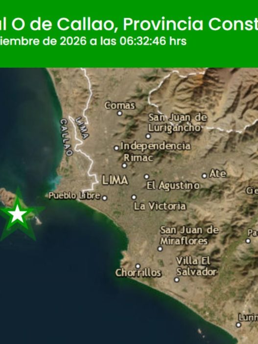 Temblor en Perú: Reporte de sismos en Callao e Ica, 3 de septiembre de 2026