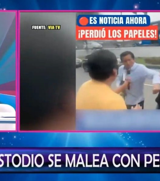 Magaly Medina critica la reacción de Óscar Custodio ante la prensa
