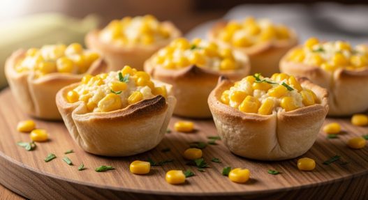 Canastitas Rellenas de Choclo y Queso: Receta Rápida y Sencilla
