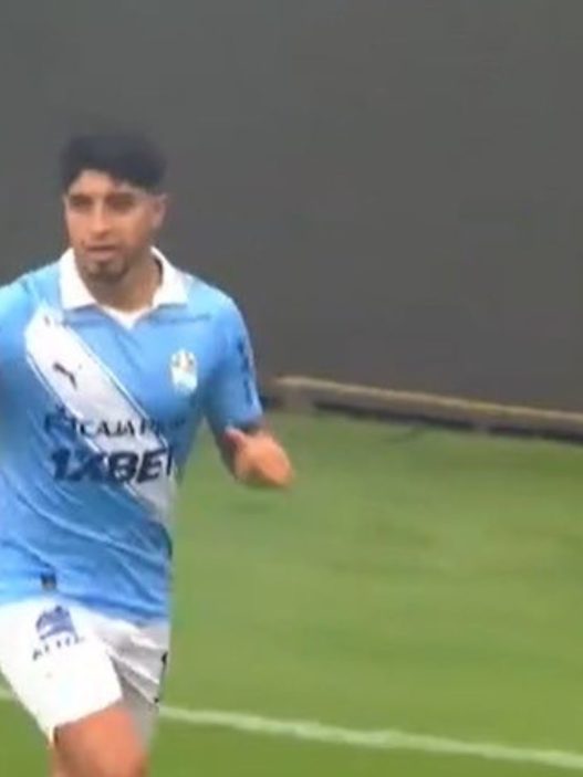Luis Iberico anota con un cabezazo en el encuentro Sporting Cristal vs Los Chankas