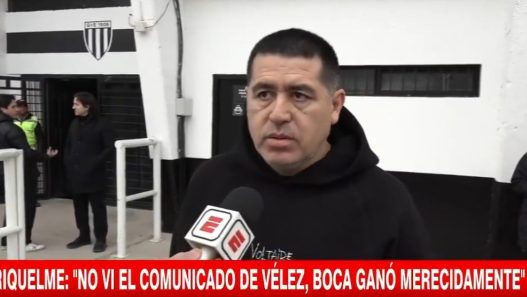Juan Román Riquelme se pronuncia sobre el reclamo de Vélez por alineación indebida