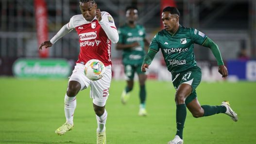 Santa Fe y Deportivo Cali disputan un encuentro clave en El Campín por la Liga BetPlay