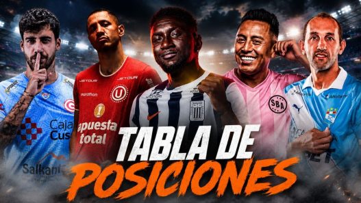 Tabla de posiciones de Liga 1 Perú 2026: Actualizaciones de la fecha 8 del Torneo Clausura