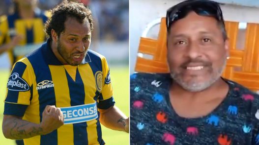 Hernán Encina, exfutbolista de Rosario Central, regresa a su barrio como albañil