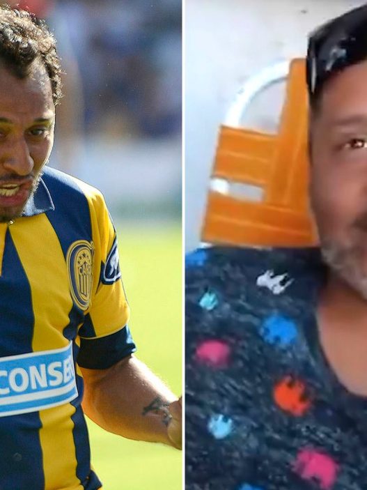 Hernán Encina, exfutbolista de Rosario Central, regresa a su barrio como albañil