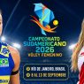 Perú se enfrenta a Brasil en el Campeonato Sudamericano de Vóley 2026