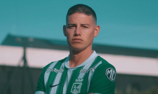 James Rodríguez regresa al fútbol colombiano como nuevo jugador de Atlético Nacional