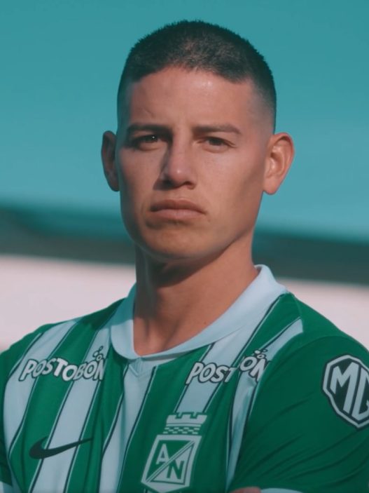 James Rodríguez regresa al fútbol colombiano como nuevo jugador de Atlético Nacional