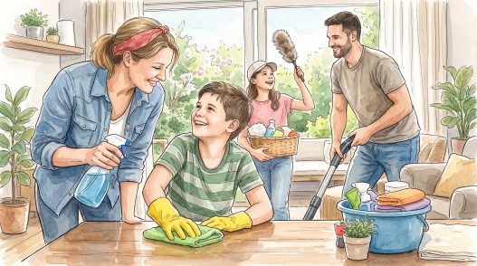5 estrategias para la división equitativa de tareas en el hogar