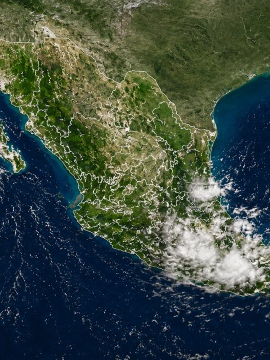 Lluvias intensas por el huracán Marie en México este 4 de septiembre