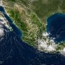 Lluvias intensas por el huracán Marie en México este 4 de septiembre