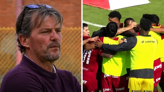 Javier Sanguinetti Scores After Luis Urruti's Mistake in Sport Boys vs Sport Huancayo Match