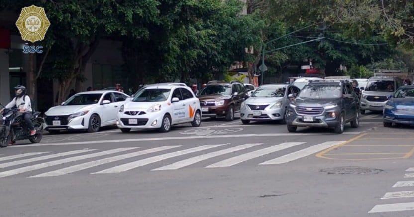 Bloqueos y accidentes en carreteras el 5 de septiembre