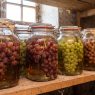 Conservación de uvas en frascos para invierno sin congelación ni aditivos