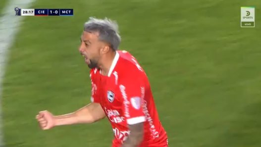 Gol de Cristian Souza tras carrera y centro raso de Neri Bandiera en Cienciano vs Montevideo City por cuartos de final ida de Copa Sudamericana 2026