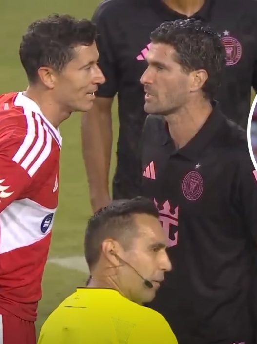 El momento en que Lionel Messi eligió alejarse del conflicto entre De Paul y Lewandowski