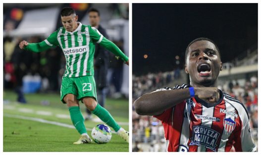 Atlético Nacional y Junior se enfrentan en partido aplazado de la Liga BetPlay en Medellín