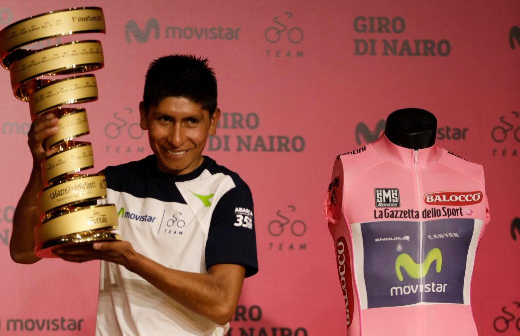El Giro de Italia rinde homenaje a Nairo Quintana tras su retiro como símbolo del ciclismo latinoamericano