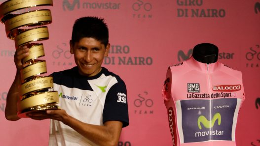 El Giro de Italia rinde homenaje a Nairo Quintana tras su retiro como símbolo del ciclismo latinoamericano