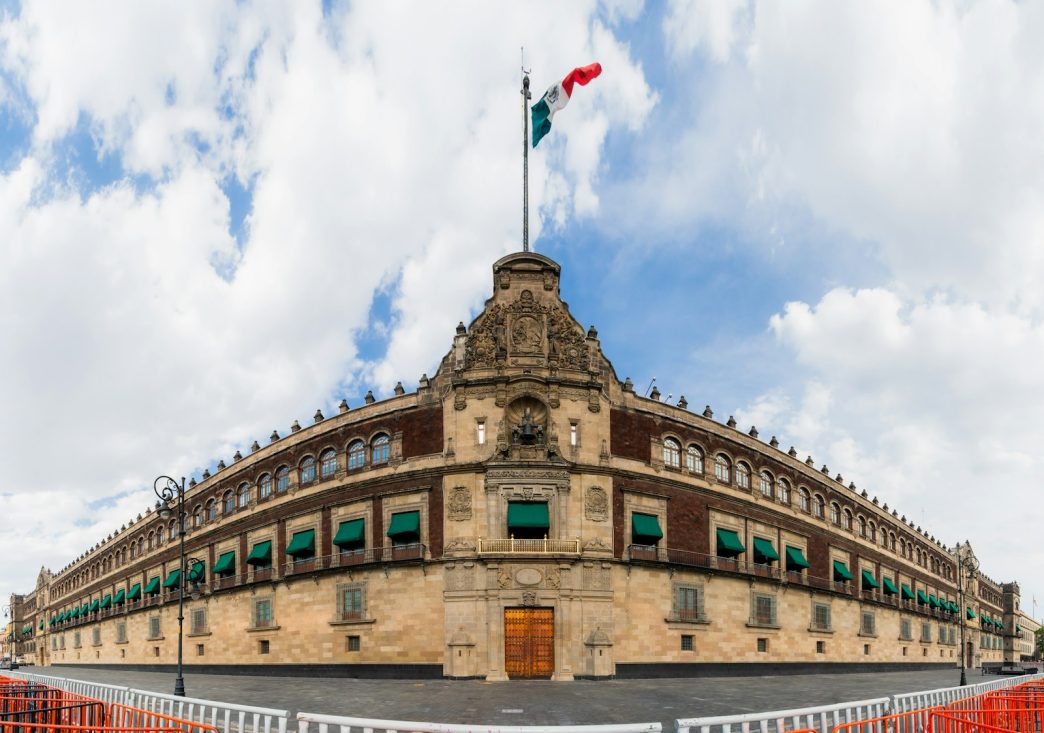 Zocalo square and National Palace in Mexico City, Mexico public holidays 2027
