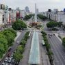 Aerial view of Buenos Aires, a city where Brazilians travel to Argentina documents are checked